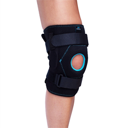 SPORT STABILIZED HINGED KNEE WRAP S/M