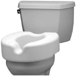 5 INCH RAISED TOILET SEAT- RETAIL PKG