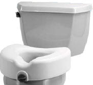 RAISED TOILET W/O ARMS