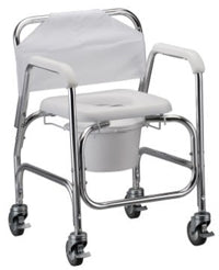 DLXE WHEELED COMM/BATH CHR