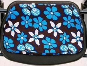 ALOHA BLUE FLORAL SEAT COVER