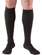 SOCK MENS DR 15-20 BL S