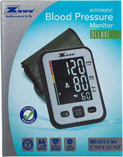 DELUXE BLOOD PRESSURE MONITOR W/XL CUFF