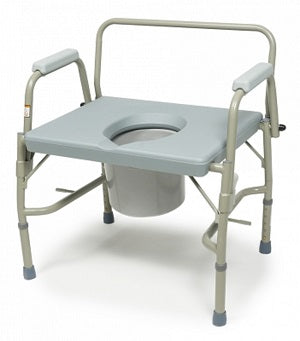 X-WIDE DROP ARM COMMODE